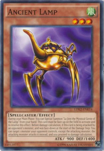 Tarjeta Yugioh! Lámpara Antigua Ldk2-spk14 Common Ulmted