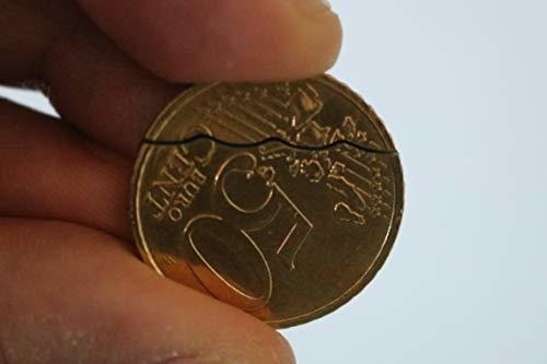 Moneda Mordida Y Restaurada 50c (50 Céntimos De Euro Coin