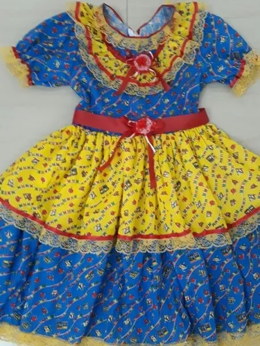 Vestido junino hotsell infantil atacado