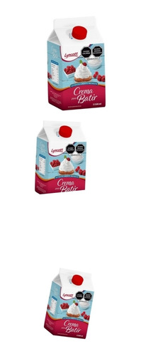 Crema Lyncott Dulce 500ml 3pzas (Usado)