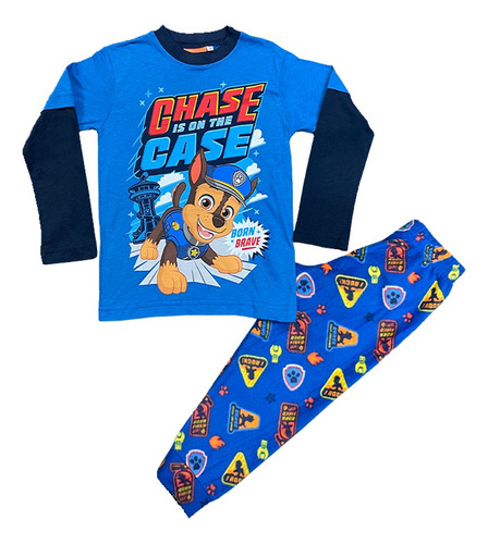 Pijama Polar Para Niño  Paw Patrol