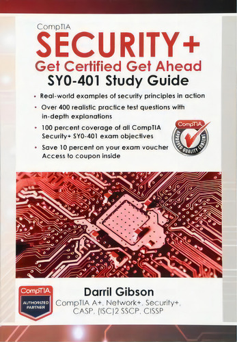 Comptia Security+ : Get Certified Get Ahead, De Darril Gibson. Editorial Ycda, Llc, Tapa Blanda En Inglés