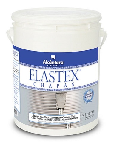 Pintura Para Chapas Galvanizadas Elastex X 1 Litro