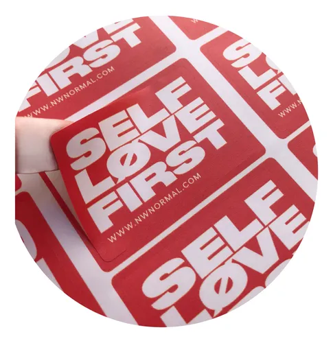 100 10x7 Stickers Vinilo Mate Etiquetas Premium Uv Adhesivos