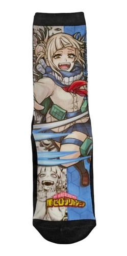 Calcetas Sublimadas Unisex Dibujos Animados Anime Caricatura My Hero Academia 2 Unitalla Adulto