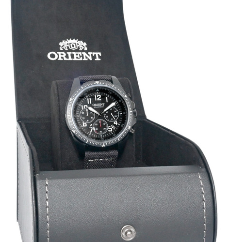 Relógio Orient Masculino Solar Couro Mpsnc003 P2px