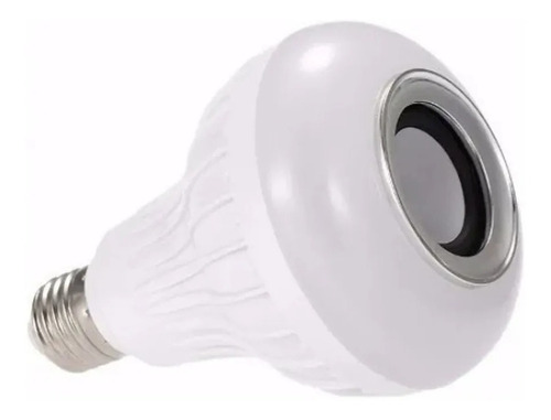 Imagen 2 de 4 de Foco Bocina Led 7w Multicolor Bluetooth Con Control Remoto