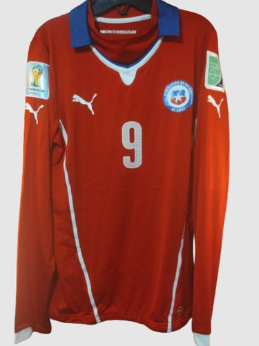 Camiseta Selección De Chile Año 2014 Versión Pro Power Cell