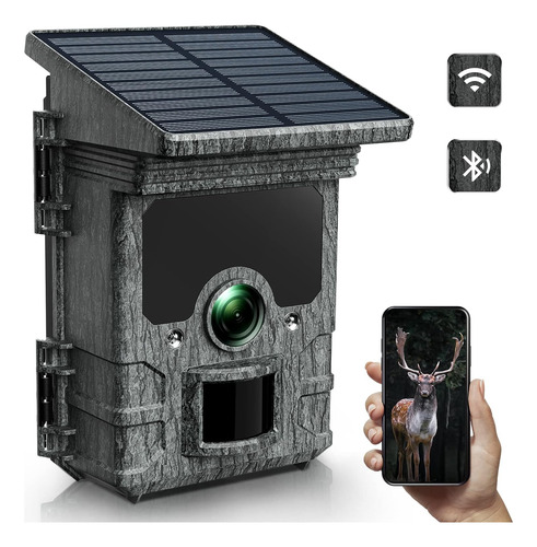 Cámara Solar Trail 4k 30fps - Wifi Bluetooth 46mp Cámara De