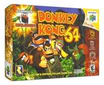 Comprar Donkey Kong 64 Físico En Caja Con Manual Nintendo 64