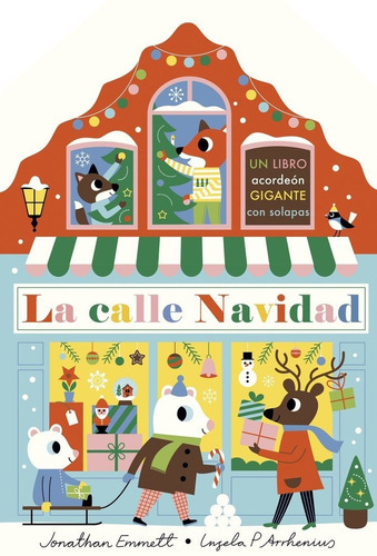 La Calle Navidad. Libro Acordeon, De Ingela P Arrhenius. Editorial Timun Mas Infantil, Tapa Dura En Español