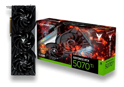 GAINWARD RTX 5070Ti PHANTOM 16GB ほぼ新品 Placa de Vídeo Gainward RTX 5070 Ti 16GB GDDR7 256bits | Frete grátis
