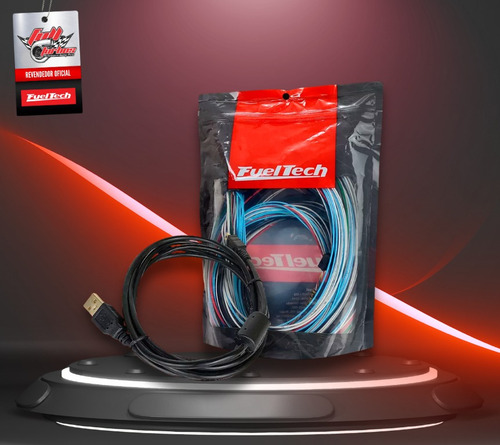 Fueltech Ft450 Com Chicote 6m + Brindes + 12x Sem Juros