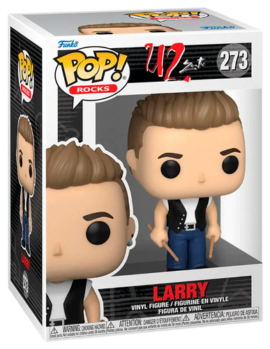 Funko Pop Larry U2 Zoo Tv Banda De Rock Figura De Accion Original