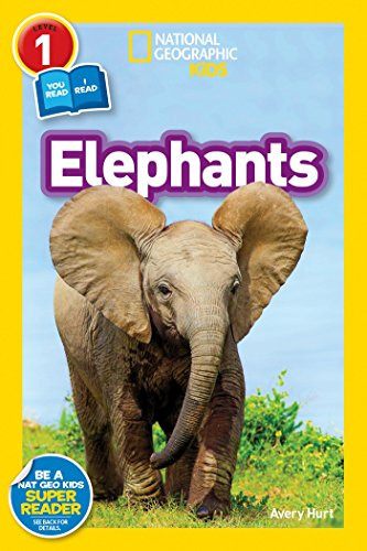 Book : National Geographic Readers Elephants - Hurt, Avery
