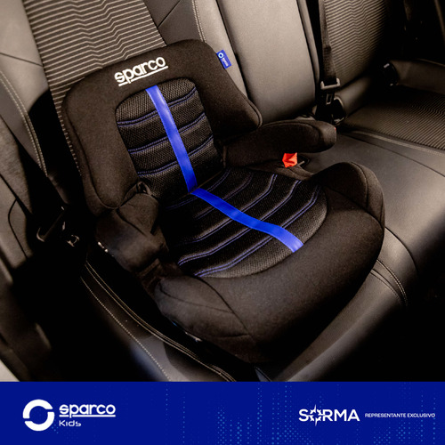 Booster C/ Respaldo + Isofix - Sparco - Colores Max Segurid