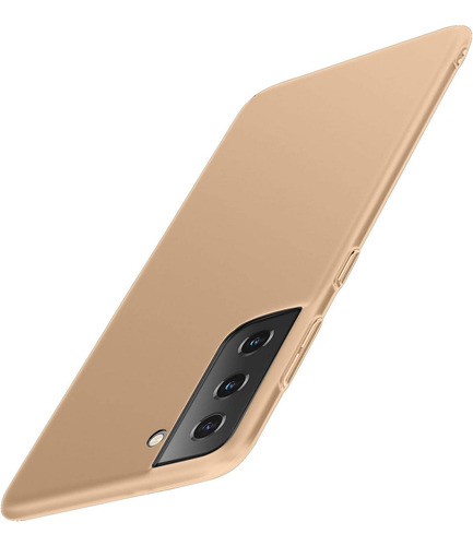 Funda Ultras Fina Rigida Para Xiaomi Redmi 6a Dorado Lisa