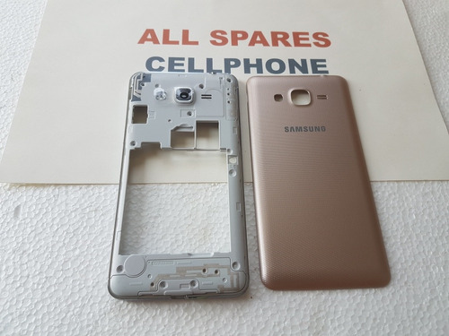 Chasis + Tapa Dorada Para Samsung Galaxy Grand Prime G532.