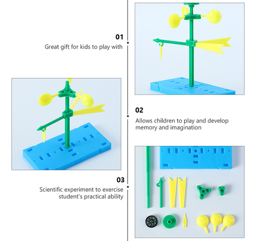 2 Juegos De Juguetes De Plástico Educativos Para Experimento