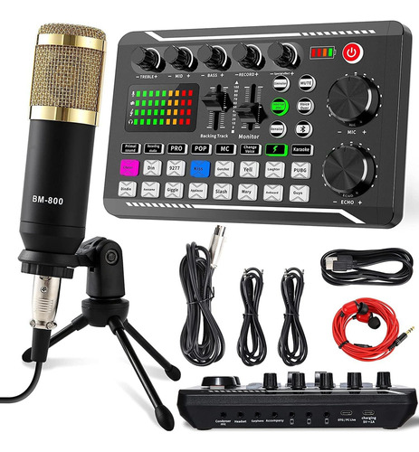 . Podcast Team Package, Condenser Microphone Si... .