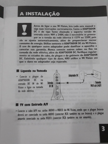 Livro De Manual De Instruções Dynacom Wi Vision