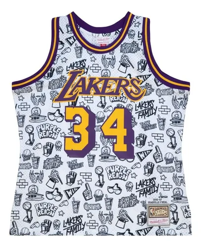 Lakers jersey blanco new arrivals