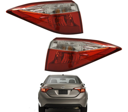 Calaveras  Toyota Corolla 2014 2015 2016 Exterior Nuevas*