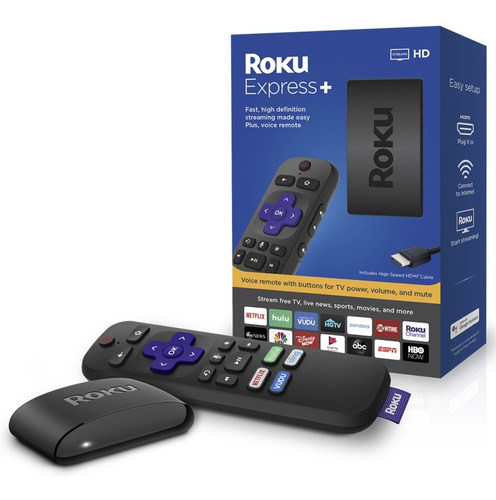 Roku Express Plus  2019 Netflix Hbo Direct Tv Apple Tv