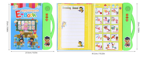 Libro Electrónico De Sonidos Abc En Inglés, Idioma Malayo, A