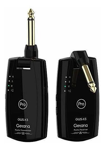 Pro Wireless Guitar Transmister Receptor Super Low Late...