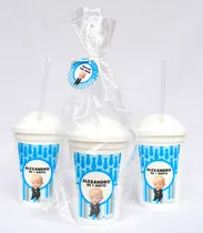 Comprar Vasos Plásticos Personalizados Jefe En Pañales 10u+bol+sorb