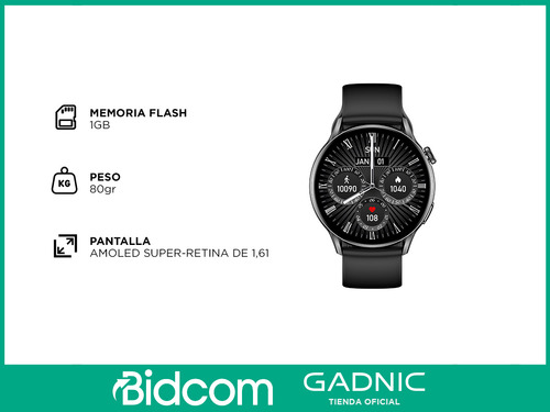 Reloj Inteligente Smartwatch Gadnic Ip68 Resistente Al Agua