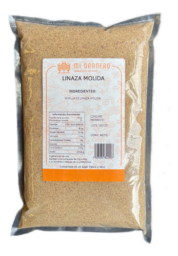 Linaza Molida En Polvo 25 Kg