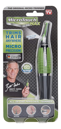 Cortapelos Micro Touch Max, Verde
