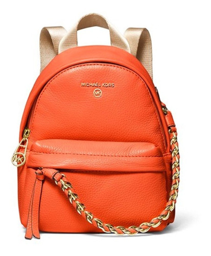 Mochila Michael Kors Slater Xs Convertible Cuero Clementine