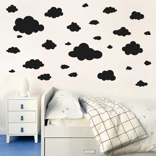 Vinilos Decorativos Infantil Cielo Nubes Grandes