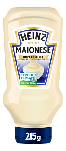 3x Heinz Maionese Tradicional 1 X 215 G