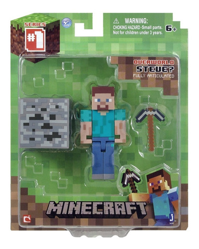 Minecraft Core Steve Figura De Acción - Blakhelmet E