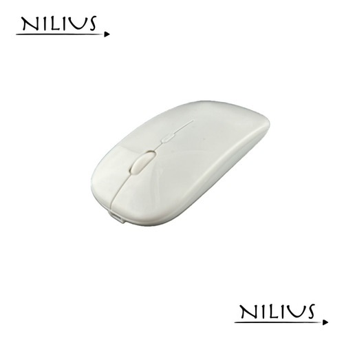 Mouse Inalámbrico Ultra Fino Recargable Para Windows Y Mac