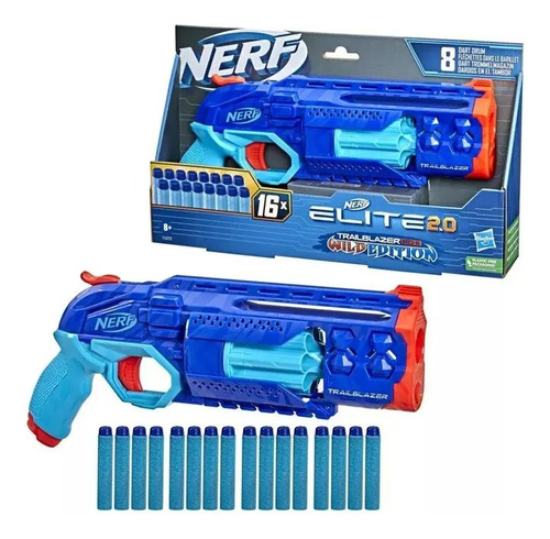 Nerf Elite Con 8  Dardos Lanzador Trailblazer Rd8 F5029