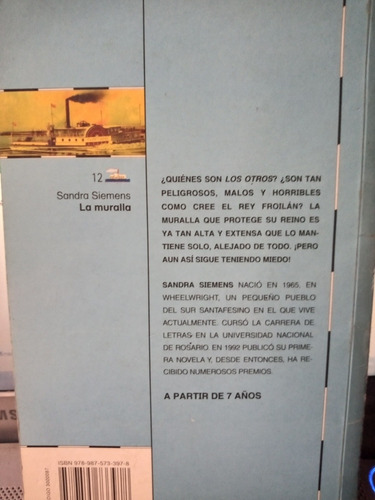La Muralla/siemens Sandra/barco De Vapor-sm (Usado)