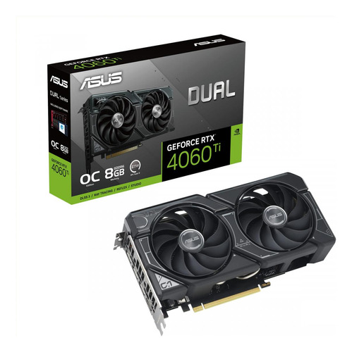 Placa De Video Asus Dual Geforce Rtx 4060 Ti Oc 8gb 