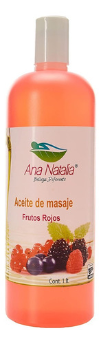  Aceite Masaje Corporal Frutos Rojos Spa 1 Lt Tipo de envase PET