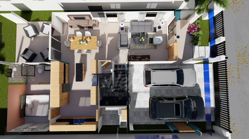 Imagen 20 de 20 de Moderna Casa En Venta Residencial Cerrado, Santiago (hfc-218)