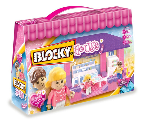 Bloques De Encastre Blocky House Cocina 01-0642 (3540)