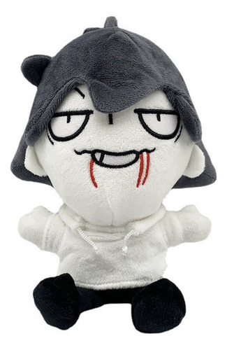 Jeff The Killer 2.0 Blanco Muñeca Peluche Juguete Regalo