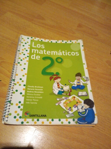 Libro Los Matemáticos 2 Escrito