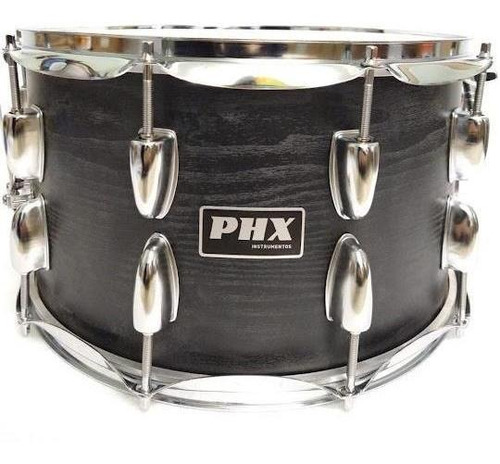 Caixa De Bateria 20 Cm X 14 Pol Music Phx Profissional Black