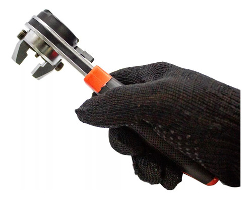 Llave De Trinquete Reversible Ajustable De 6 A 22 Mm En Negr