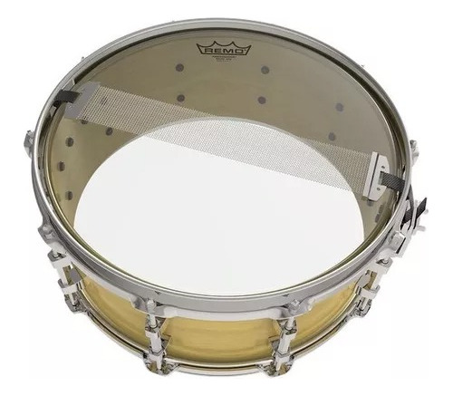 Parche Remo Encore Resonador Bordonero De 14 Hazy Redoblante